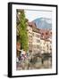 A View of the Old Town of Annecy, Haute-Savoie, France, Europe-Graham Lawrence-Framed Photographic Print