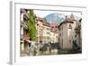 A View of the Old Town of Annecy, Haute-Savoie, France, Europe-Graham Lawrence-Framed Photographic Print