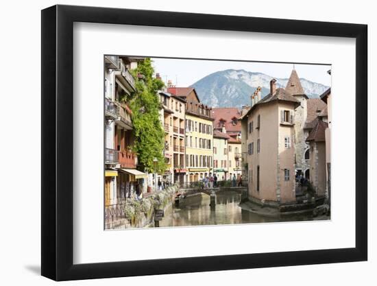 A View of the Old Town of Annecy, Haute-Savoie, France, Europe-Graham Lawrence-Framed Photographic Print