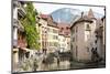 A View of the Old Town of Annecy, Haute-Savoie, France, Europe-Graham Lawrence-Mounted Photographic Print