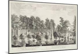A View of the Orangery, Lord Burlington's Garden at Chiswick-Pieter Andreas Rysbrack-Mounted Giclee Print