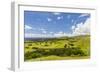 A View of the Outskirts of Hanga Roa, Rapa Nui National Park, Easter Island (Isla De Pascua)-Michael Nolan-Framed Photographic Print