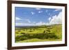 A View of the Outskirts of Hanga Roa, Rapa Nui National Park, Easter Island (Isla De Pascua)-Michael Nolan-Framed Photographic Print