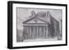 A View of the Pantheon, Rome, 1761-1768-John Corbet Anderson-Framed Giclee Print