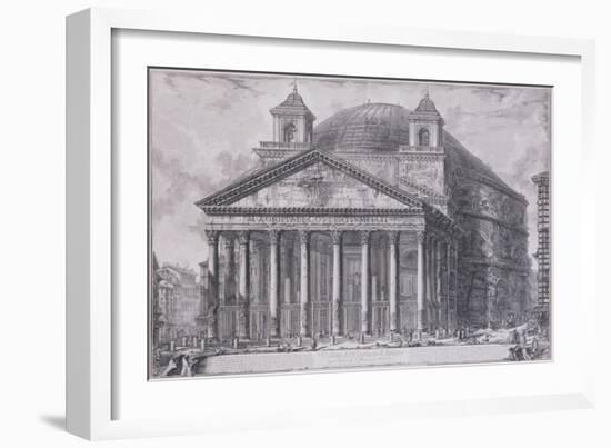 A View of the Pantheon, Rome, 1761-1768-John Corbet Anderson-Framed Giclee Print
