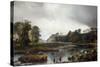 A View of the Park of Seaton, Scotland, 1840-Theodore Gudin-Stretched Canvas