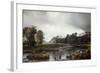 A View of the Park of Seaton, Scotland, 1840-Theodore Gudin-Framed Giclee Print