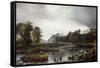 A View of the Park of Seaton, Scotland, 1840-Theodore Gudin-Framed Stretched Canvas