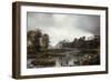 A View of the Park of Seaton, Scotland, 1840-Theodore Gudin-Framed Premium Giclee Print