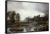 A View of the Park of Seaton, Scotland, 1840-Theodore Gudin-Framed Stretched Canvas