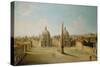 A View of the Piazza Del Popolo-Antonio Joli-Stretched Canvas