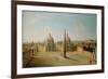 A View of the Piazza Del Popolo-Antonio Joli-Framed Giclee Print