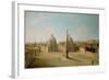 A View of the Piazza Del Popolo-Antonio Joli-Framed Giclee Print