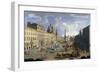 A View of the Piazza Navona in Rome-Gaspar van Wittel-Framed Giclee Print