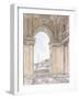 A View of the Piazza San Pietro-Giacomo Quarenghi-Framed Giclee Print