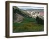 a View of the Picturesque Par-5 13th Hole at Ironbridge Golf Club-John Marshall-Framed Premium Photographic Print