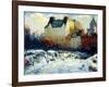 A View of the Plaza from Central Park-Arthur Clifton Goodwin-Framed Giclee Print