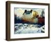 A View of the Plaza from Central Park-Arthur Clifton Goodwin-Framed Giclee Print