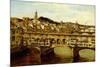 A View of the Ponte Vecchio, Florence-Antonietta Brandeis-Mounted Giclee Print