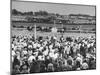 A View of the Preakness Dog Race on the Pimlico Race Tracks-null-Mounted Photographic Print