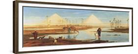 A View of the Pyramids-Frederick Goodall-Framed Premium Giclee Print