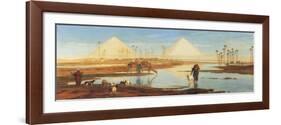 A View of the Pyramids-Frederick Goodall-Framed Giclee Print