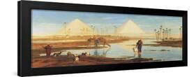 A View of the Pyramids-Frederick Goodall-Framed Giclee Print
