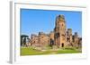 A View of the Remains of the Baths of Caracalla in Rome, Italy-nito-Framed Photographic Print