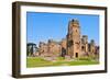 A View of the Remains of the Baths of Caracalla in Rome, Italy-nito-Framed Photographic Print