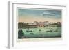 A View of the Royal Hospital at Chelsea and the Rotunda in Ranelaigh Gardens-Thomas Bowles-Framed Giclee Print