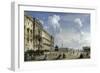 A View of the Royal Palace, Berlin, looking West towards Unter den Linden-Carlo Bossoli-Framed Giclee Print