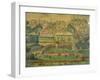 A View of the Royal Palace, Brussels-null-Framed Giclee Print