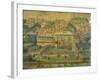 A View of the Royal Palace, Brussels-null-Framed Giclee Print