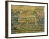 A View of the Royal Palace, Brussels-null-Framed Giclee Print