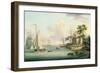 A View of the Royal Yacht Squadron, Isle of Wight-Serres-Framed Giclee Print