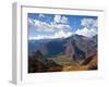 A View of the Sacred Valley and Andes Mountains of Peru, South America-Miva Stock-Framed Premium Photographic Print