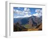 A View of the Sacred Valley and Andes Mountains of Peru, South America-Miva Stock-Framed Photographic Print