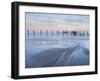 A view of the sea defences on the shoreline at Happisburgh, Norfolk, England, United Kingdom, Europ-Jon Gibbs-Framed Photographic Print