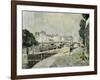 A View of the Seine, Paris-Paul Mathieu-Framed Giclee Print