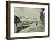 A View of the Seine, Paris-Paul Mathieu-Framed Giclee Print