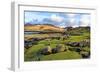 A view of the shore and hills of Portuairk, Sanna Bay along the Ardnamurchan coast in the Scottish -Peter Watson-Framed Photographic Print