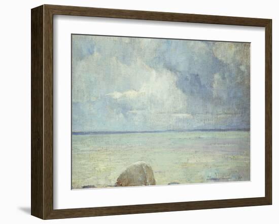 A View of the Sound-Soren Emil Carlsen-Framed Giclee Print