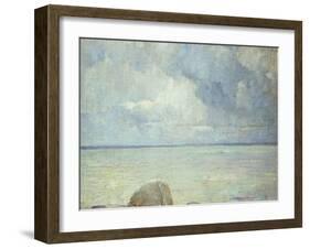 A View of the Sound-Soren Emil Carlsen-Framed Giclee Print