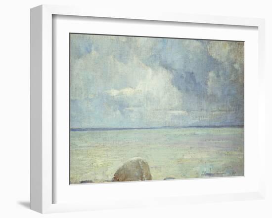 A View of the Sound-Soren Emil Carlsen-Framed Giclee Print