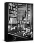 A View of the Surface of Thomas Mann's Working Desk, in His Princeton Home-Hansel Mieth-Framed Stretched Canvas