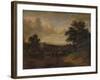 A View of the Thames: Greenwich in the distance, 1820-Patrick Nasmyth-Framed Giclee Print