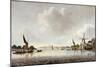 A View of the Thames Near Vauxhall-null-Mounted Giclee Print