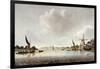 A View of the Thames Near Vauxhall-null-Framed Giclee Print