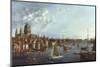 A View of the Thames-William James-Mounted Photographic Print