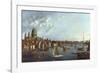 A View of the Thames-William James-Framed Photographic Print